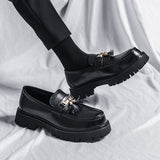 Tryess- Hagye Tassel Chunky Sole Loafers