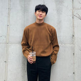 Tryess- Half Turtleneck Slim Fit Sweater