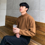 Tryess- Half Turtleneck Slim Fit Sweater