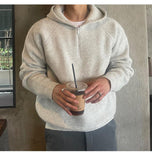 Tryess- Half Zip Hooded Sweater