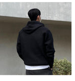 Tryess- Half Zip Hooded Sweater