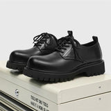 Tryess- Hancheon Extra Round Toe Derby Shoes