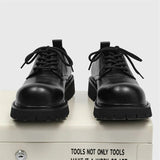 Tryess- Hancheon Extra Round Toe Derby Shoes