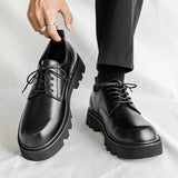 Tryess- Ilsan Chunky Sole Lace-up Derby Shoes