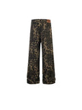 Tryess- Leopard Print Casual Pants