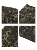 Tryess- Leopard Print Casual Pants