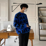 Tryess- Letters Long-sleeved Sweater