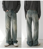 Tryess- Loose Fit Denim Pants