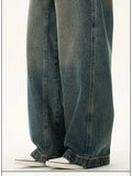 Tryess- Loose Fit Denim Pants