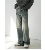 Tryess- Loose Fit Denim Pants