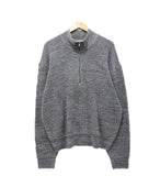 Tryess- Loose Half-zip Sweater