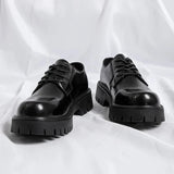 Tryess- Mapo Lace Up Chunky Shoes