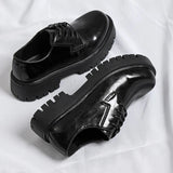 Tryess- Mapo Lace Up Chunky Shoes