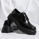 Tryess- Mapo Lace Up Chunky Shoes