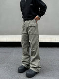 Tryess- Multi-Pocket Cargo Pants