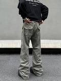 Tryess- Multi-Pocket Cargo Pants