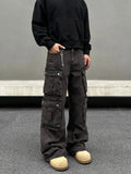 Tryess- Multi-pocket Cargo Pants