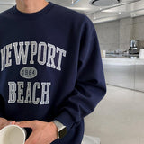 Tryess- Navy Crewneck Pullover