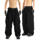 Tryess-TRY No. 9604 BAGGY CARGO PANTS