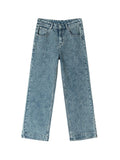 TRYESS- TRY11627 BLUE STRAIGHT DENIM JEANS