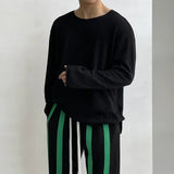 Tryess-TRY No. 10000 KNIT PULLOVER LONG SLEEVE