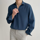 Tryess-TRY No. 2564 V-NECK COLLAR SHITryess-TRY