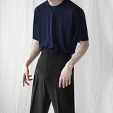 Tryess- TRY1784 BASIC HALF SLEEVE SHIRT