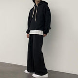 Tryess-TRY No. 1423 TWO PIEC HOODIE SWEATPANTS SET (TOP & BOTTOM)