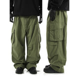 Tryess-TRY No. 9604 BAGGY CARGO PANTS