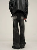 TRYESS- TRY10270 RETRO BLACK DENIM JEANS