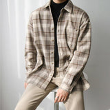 Tryess-TRY No. 2811 WOOLEN PLAID SHITryess-TRY