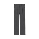 Tryess-TRY No. 1704 WIDE STRAIGHT SUIT PANTS