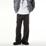 Tryesstore-Streetwear Men Outfits Tomboy Fits - TRY10708 CORDUROY CARGO STRAIGHT PANTS