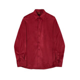 Tryess-TRY No. 2521 VELVET BUTTON UP COLLAR SHITryess-TRY