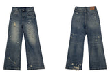 TRYESS- TRY10894 DISTRESSED DENIM JEANS