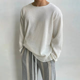 Tryess-TRY No. 10000 KNIT PULLOVER LONG SLEEVE