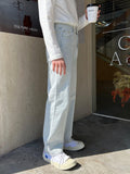 TRYESS- TRY4107 LIGHT BLUE STRAIGHT JEANS