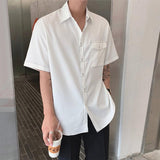 Tryess- TRY865 BUTTON UP HALF SLEEVE SHIRT