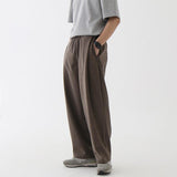 Tryess-TRY No. 4453 ZIP-UP COLLAR JK & WIDE SWEATPANTS