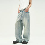 Tryess-TRY No. 10095 WHITE BLUE DENIM JEANS