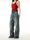 TRYESS- TRY10894 DISTRESSED DENIM JEANS