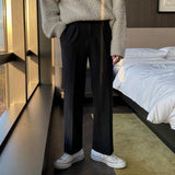 Tryess-TRY No. 1263 WIDE WOOLEN PANTS