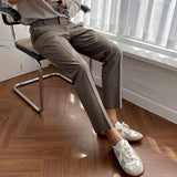 Tryess-TRY No. 4291 SLIM CASUAL PANTS