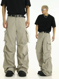 Tryess-TRY No. 10250 CARGO STRAIGHT PANTS