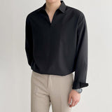 Tryess-TRY No. 2564 V-NECK COLLAR SHITryess-TRY