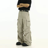 Tryess-TRY No. 10250 CARGO STRAIGHT PANTS