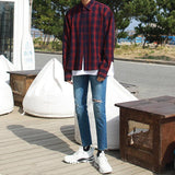 Tryess- TRY4495 PLAID SHIRT