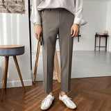 Tryess-TRY No. 4291 SLIM CASUAL PANTS