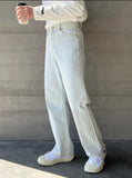 TRYESS- TRY4107 LIGHT BLUE STRAIGHT JEANS