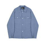 Tryess-TRY No. 2561 BLUE BUTTON COLLAR JK